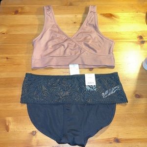 Lingerie Bundle Small Top and XS Hipster NWT